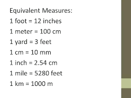 How Many Inches Are In A Meter Feet To Inches To Cm 1 Meter