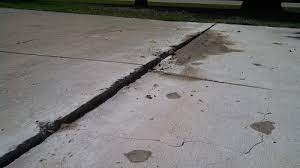 concrete driveway repair leveling