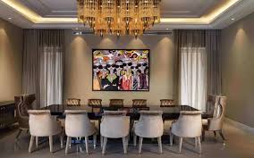 Concrete walls with picture hanging system. Explore Dining Room Decor Interior Design Ideas For Dream Home Beautiful Homes