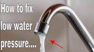 how to fix low water pressure - taps and shower head - YouTube