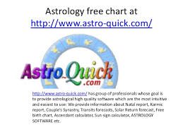 Astro Quick Com Astrology Free Chart