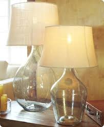 Diy Glass Bottle Lamp Glass Table