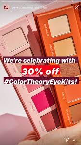 Meet the pérsona cosmetics color theory eye kits in copper & pink, the. Persona Cosmetics 30 Off Color Theory Eye Kits Muaonthecheap