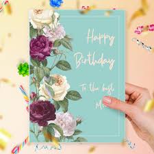 printable birthday card for mom with