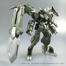 It is piloted by akihiro altland. Gundam Guy Hg 1 144 Gundam Gusion Rebake Full City Painted Build