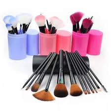 12 pcs set professional makeup brushes