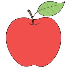 how to draw an apple easy drawing