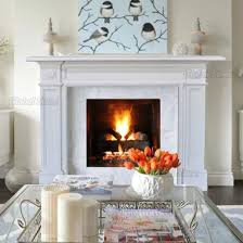 Indoor Marble Fireplace Marble Mantel