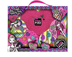 pink fizz my first beauty bag heart