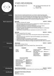 Restaurant Resume Samples From Real Professionals Who Got