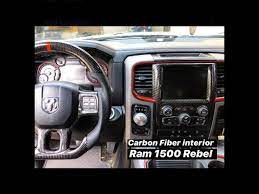 ram rebel carbon fiber interior