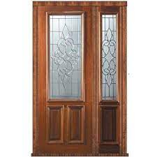 Wooden Door With Glass