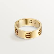 cartier love ring ring gold