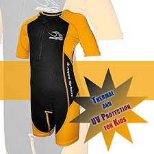 Aqua Sphere Stingray Suit Core Warmer Nylon Youth Short Sleeve 6
