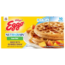eggo waffles nutri grain low fat