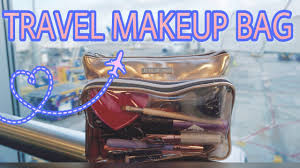 travel makeup bag tsa approved