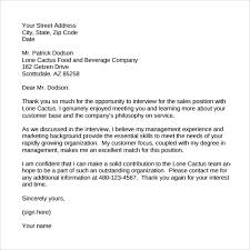 Sample Customer Thank You Letter 9 Download Free