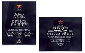 Free Company Christmas Party Invitation Templates