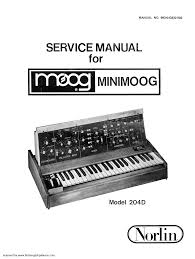 Minimoog Operation Manual Minimoog Schematics Minimoog