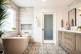 This bathroom goes all out with a precious metal theme and offers up a fresh take on bathroom double sink vanity ideas. 75 Beautiful Coastal Bathroom Pictures Ideas June 2021 Houzz