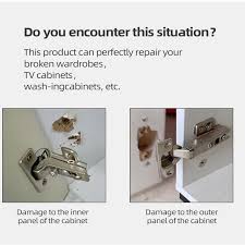 kitchen cupboard door hinge repair kit