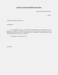 Letter Format Sending Resume Peruantitaurino Org