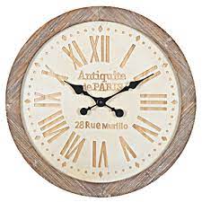 Originals Rustic Wooden Wall Clock