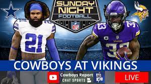 Cowboys vs. Vikings Live Streaming ...