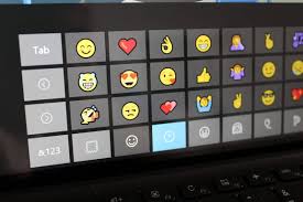emoji and symbols selector