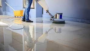 floor striping and waxing services port