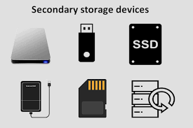 disadvanes of secondary storage