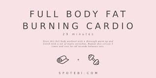 30 minute full body fat burning workout