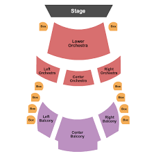 alliance theatre seating chart