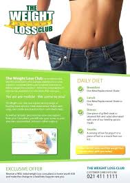 Flyer Template Weight Loss Challenge Flyers Com C Linked
