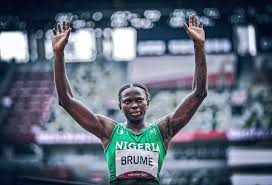 Team nigeria's ese brume is through to the final of women's long jump event at the ongoing tokyo 2020 olympic games. Xuujosuzta11ym
