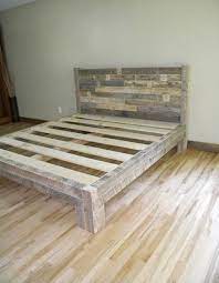 7 rustic platform bed ideas diy bed