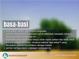 Nyuwun pirso = mau tanya · 3. Arti Kata Basa Basi Dalam Kamus Bahasa Indonesia Kamus Kbbi Online