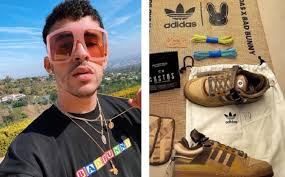 Well you're in luck, because here they come. Bad Bunny Asi Lucen Sus Tenis En Colaboracion Con Adidas Fotos