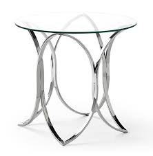 Side Table With 8mm Clear Tempered
