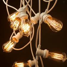 New Lamps White String Light Extendable