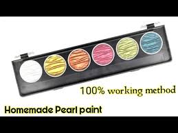 How To Make Metallic Paint Pearl Paint