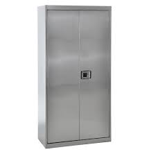 stainless steel tall cabinet with