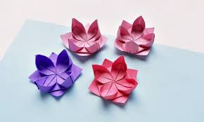 how to make origami flower easy
