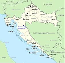 Croacia desde mapcarta, el mapa abierto. Mapa De Croacia