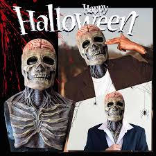 Skull Brain Fuga Halloween Cospaly Máscara Horror The Living Dead Decay  Evil Ghost Party Disfraz Festivo Atmósfera Suministros De 34,15 € 