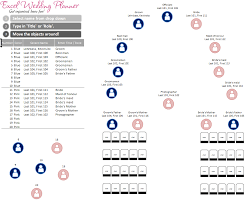 Wedding Planner Template Free Download Printable Schedule