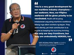 filipino seafarers now included in