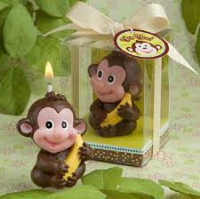 Another great idea is buying lots of monkey themed baby clothes and using them in the decor. Pack Of 10 Candles Creative Smokeless Monkey Candle Baby Shower Baptism Party Favor Children Birthday Gift Present Baby Baby Shower Favors Free Shipping Baby Boy Short Namesgift For Baby Aliexpress