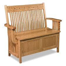 royal mission low back bench amish