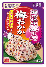 Amazon.co.jp: 丸美屋食品工業 混ぜ込み赤しそ 梅おかか 24g×10個 : 食品・飲料・お酒